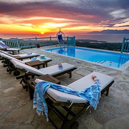 Villa Orizontas Corfu, Private Villa With Breathtaking Views Loutses Exterior foto