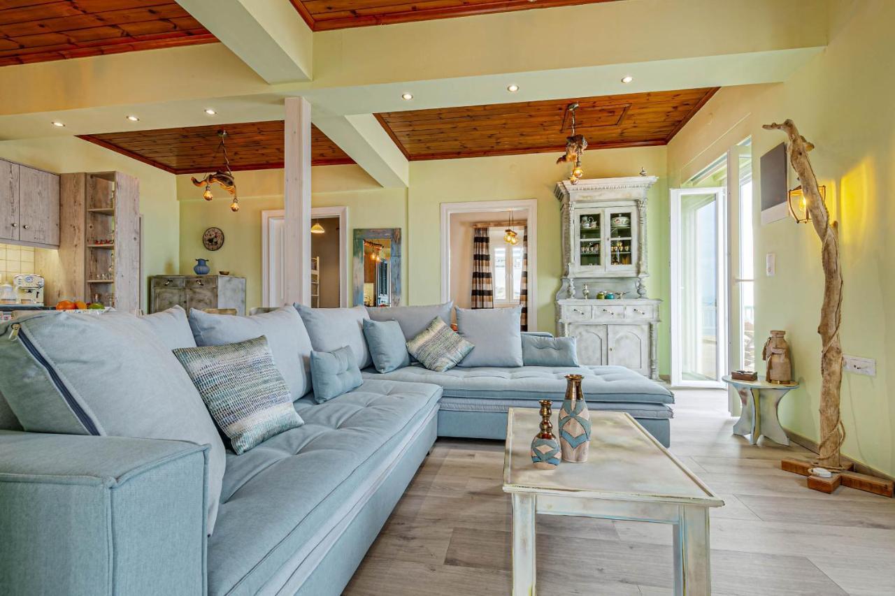 Villa Orizontas Corfu, Private Villa With Breathtaking Views Loutses Exterior foto