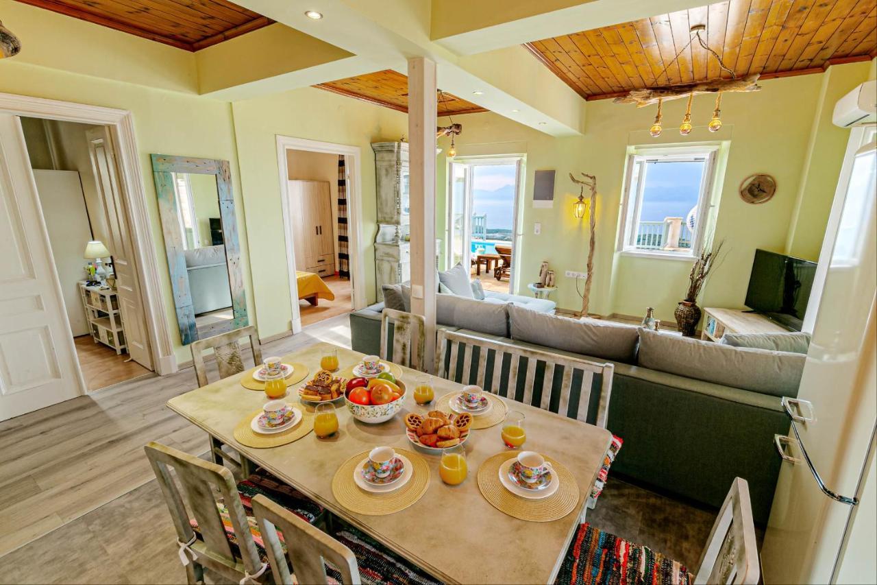 Villa Orizontas Corfu, Private Villa With Breathtaking Views Loutses Exterior foto